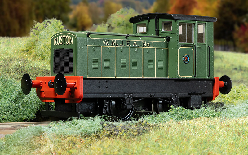 Hornby R30015 W.M.J.E.A. Ruston & Hornsby 88DS 'No1' OO Scale