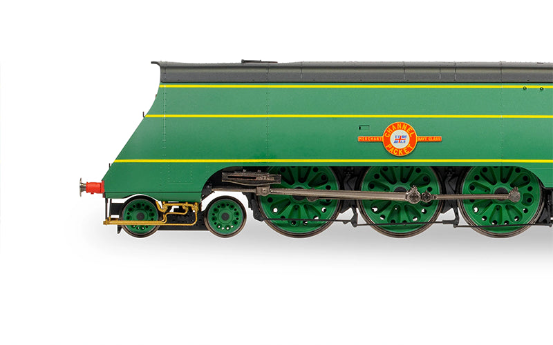 Hornby R30399SS SR Merchant Navy Class 21C1 'Channel Packet' (With Steam Generator) DCC Sound OO Scale