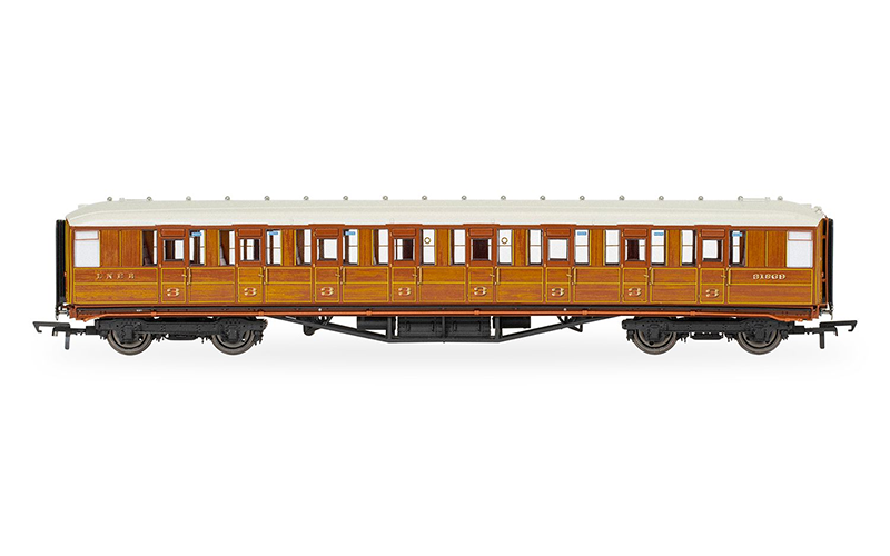 Hornby R40453 LNER Gresley Corridor 31869 Third Class Coach OO Scale