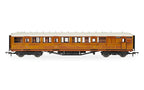 Hornby R40454 LNER Gresley Corridor 21437 Brake Composite Coach OO Scale