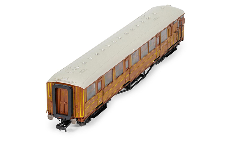 Hornby R40454 LNER Gresley Corridor 21437 Brake Composite Coach OO Scale
