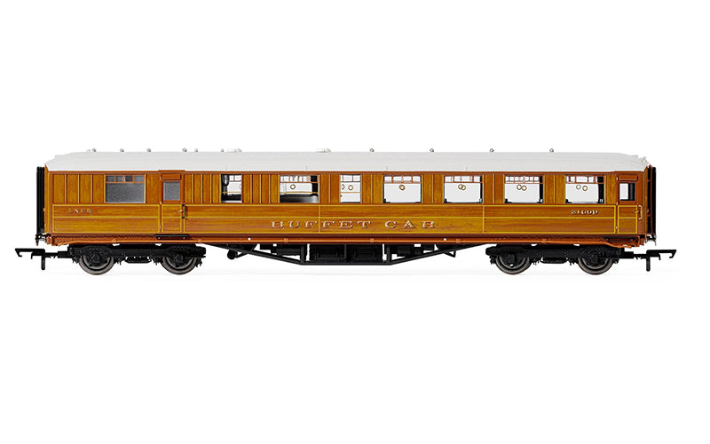 Hornby R40455 LNER Gresley Corridor 21609 Buffet Car OO Scale