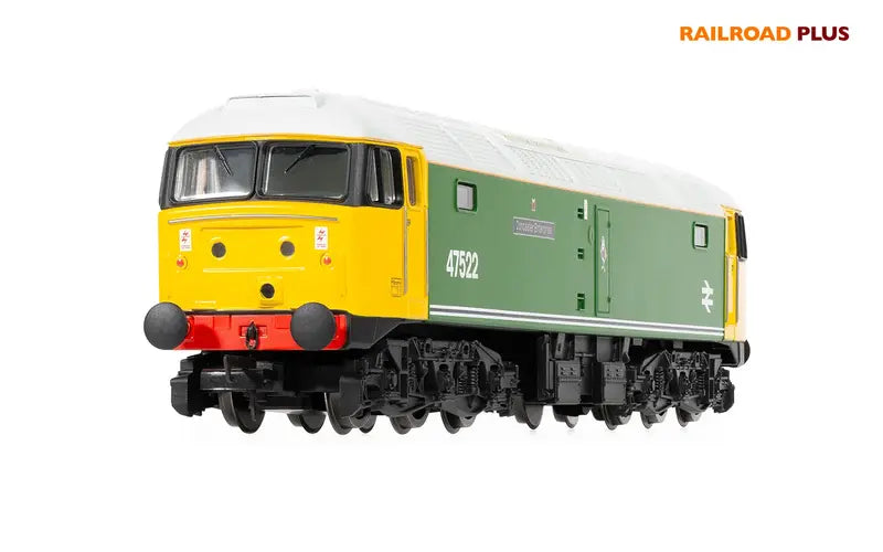 Hornby R30382 RailRoad Plus BR Class 47 Co-Co 47522 'Doncaster Enterprise' Era 8 OO Scale