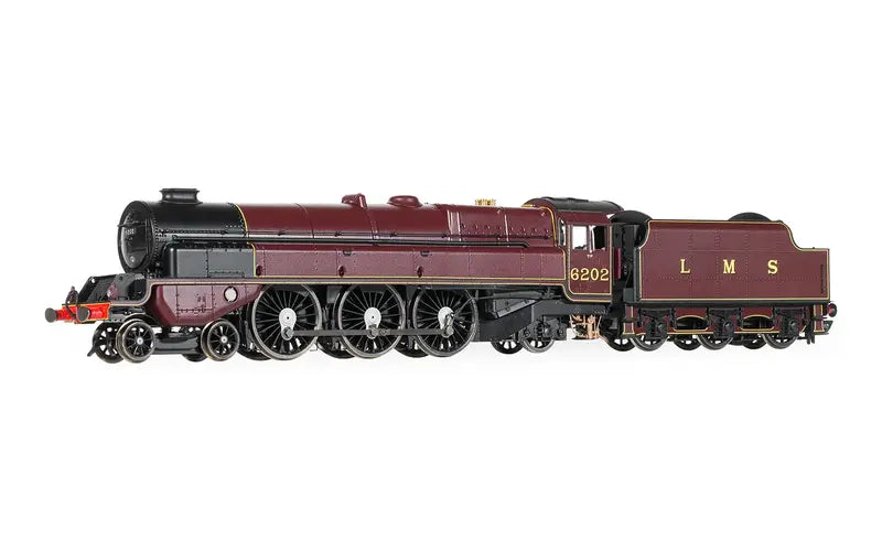 Hornby R30398 LMS Princess Royal Class "Turbomotive" 6202 OO Scale