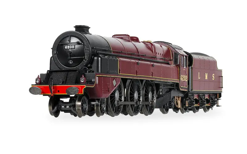 Hornby R30398 LMS Princess Royal Class "Turbomotive" 6202 OO Scale