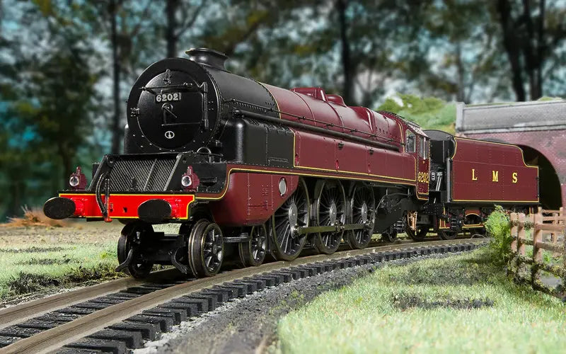 Hornby R30398 LMS Princess Royal Class "Turbomotive" 6202 OO Scale