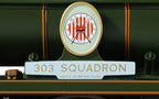 Hornby R30485 BR Battle of Britain Class (Rebuilt) '303 Squadron' 34053 OO Scale