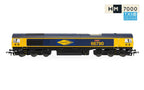 Hornby R30533TXS RailRoad: Colas Class 66 'Louise 66790' DCC Sound Fitted OO Scale