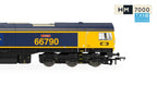 Hornby R30533TXS RailRoad: Colas Class 66 'Louise 66790' DCC Sound Fitted OO Scale