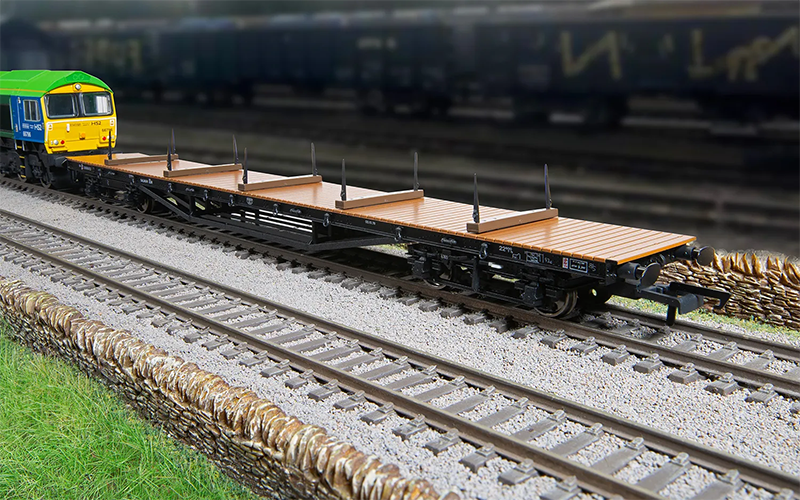 Hornby R60203 BR YMO 'Salmon' Bogie Wagon OO Scale