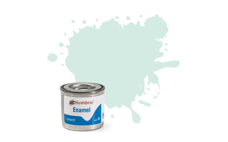 Humbrol Enamel AA0254 No 23 Duck Egg Blue Matt 14ml