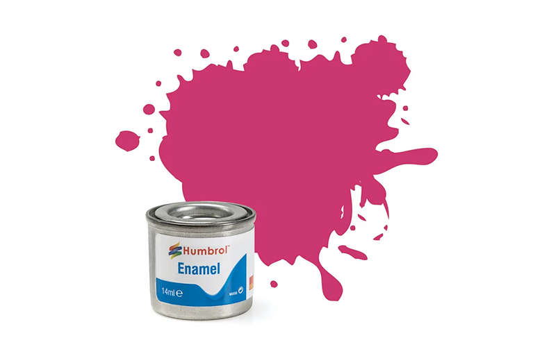 Humbrol Enamel AA0552 No 51 Sunset Red Metallic 14ml