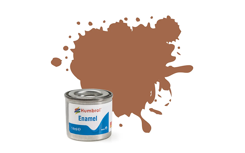 Humbrol Enamel AA0775 No 70 Brick Red Matt 14ml