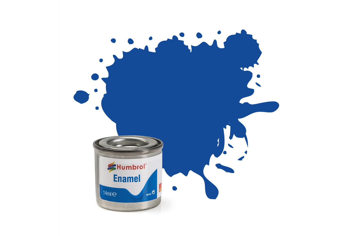 Humbrol Enamel AA7222 No 222 Moonlight Blue Metallic 14ml