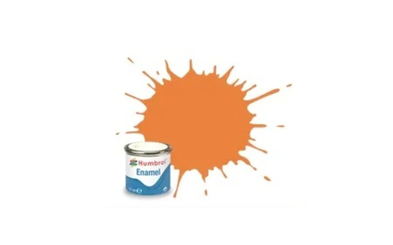 Humbrol Clear Colour C6030 No 1322 Orange 14ml