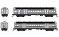IDR Models QR SX / SXV Suburban Coach Pack 03 Set 47 (Five Car Pack) HO Scale