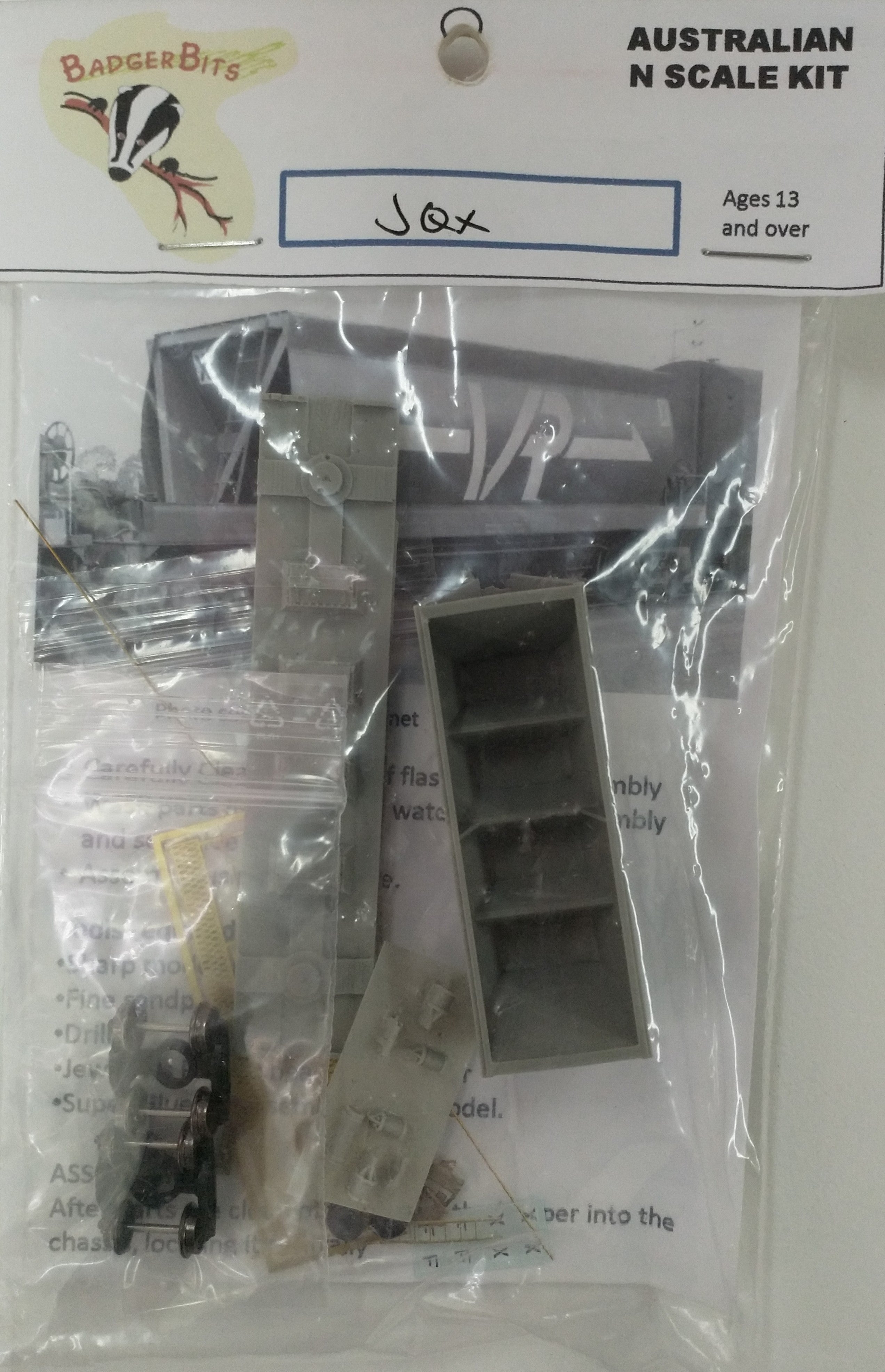Badger Bits JQX Kit N Scale