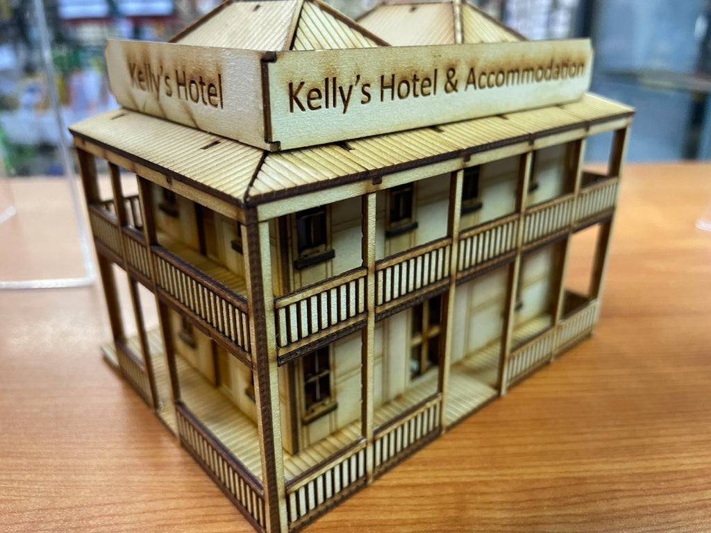 Micro Buildings HO00902 Shamrock Hotel HO Scale