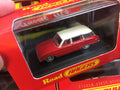 Road Ragers R.055 1962 XL Falcon Station Wagon Woomera Red with Merino White Roof HO Scale