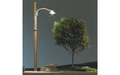 Woodland Scenics Just Plug JP5630 Street Lights Wooden Pole HO Scale