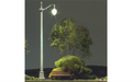 Woodland Scenics Just Plug JP5639 Street Lights Arched Cast Iron N Scale