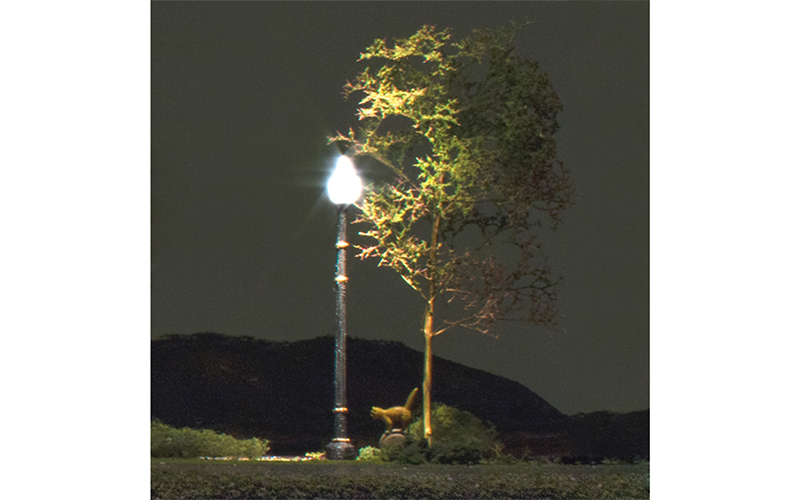 Woodland Scenics Just Plug JP5641 Street Lights Lamp Post N Scale