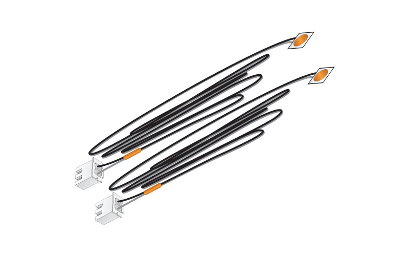 Woodland Scenics Just Plug JP5736 LED Stick-on Lights Orange 30mA