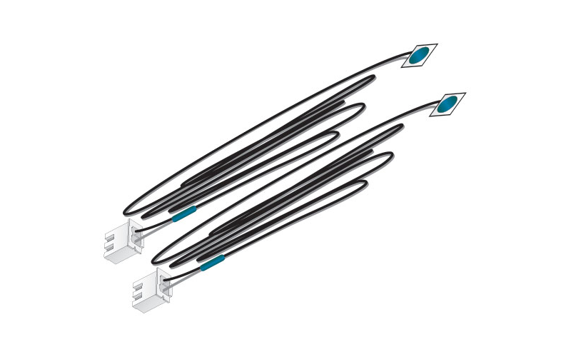 Woodland Scenics Just Plug JP5738 LED Stick-on Lights Blue 25mA