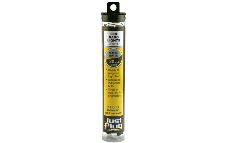 Woodland Scenics Just Plug JP5743 LED Nano Lights Warm White 20mA