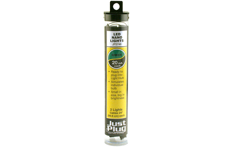 Woodland Scenics Just Plug JP5746 LED Nano Lights Green 20mA