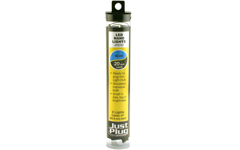Woodland Scenics Just Plug JP5747 LED Nano Lights Blue 20mA