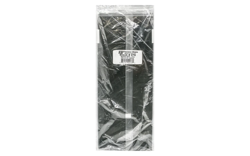 K & S #276 Stainless Steel Flat Sheet - 0.018" Thick x 4" Wide x 10" Long