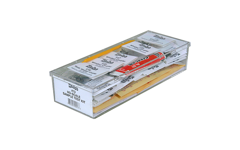Kadee #13 Coupler Sample Test Kit HO Scale