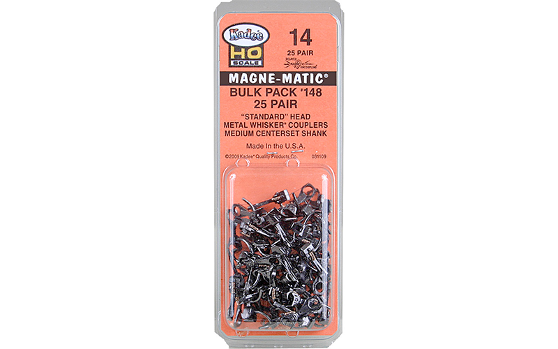 Kadee #14-25 Magne-Matic® Bulk Pack #148 Couplers 25 Pair HO Scale