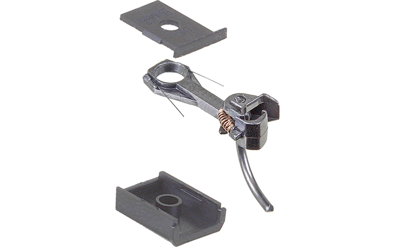Kadee #141 Magne-Matic® "Standard" Head Metal "Whisker®" Coupler w/ Gearboxes Long (25/64") Underset Shank Two Pair HO Scale