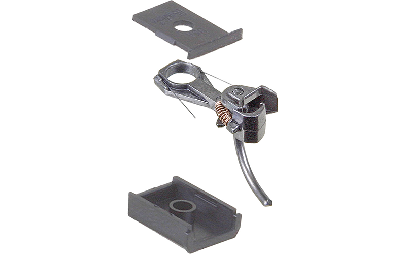 Kadee #144 Magne-Matic® "Standard" Head Metal "Whisker®" Coupler w/ Gearboxes Short (1/4") Underset Shank Two Pair HO Scale