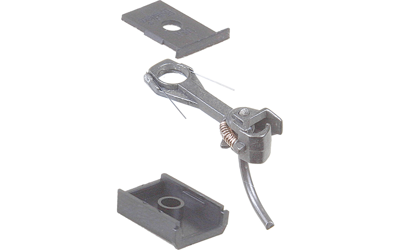 Kadee #146 Magne-Matic® "Standard" Head Metal "Whisker®" Coupler w/ Gearboxes Long (25/64") Centreset Shank Two Pair HO Scale