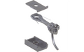 Kadee #156 Magne-Matic® "Scale" Head Metal "Whisker®" Coupler w/ Gearboxes Long (25/64") Centerset Shank Two Pair HO Scale