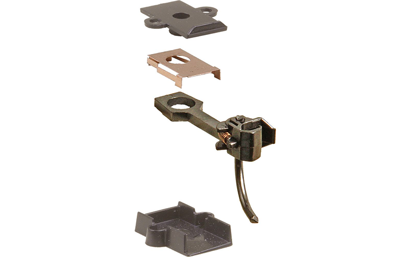 Kadee #21 HO Scale 20-Series Plastic Couplers with Gearboxes Long (25/64") Underset Shank Two Pair HO Scale