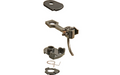 Kadee #31 30-Series Plastic Couplers with Gearboxes Long (25/64") Underset Shank Two Pair HO Scale