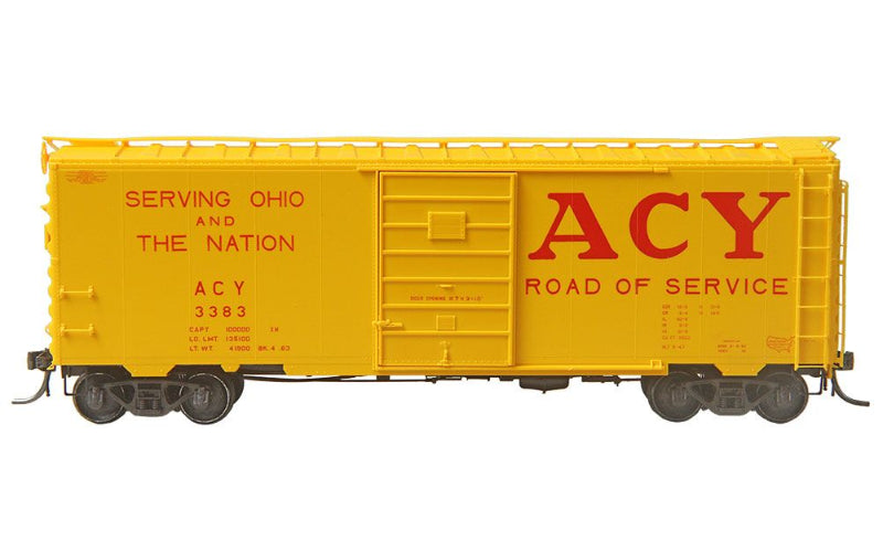 Kadee #4339 Akron Canton & Youngstown ACY #3383 - RTR 40' PS-1 Boxcar HO Scale