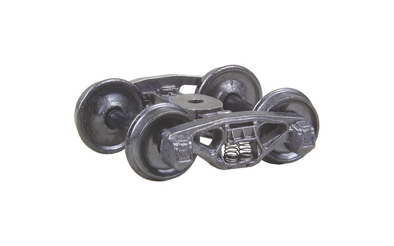 Kadee #500 Bettendorf 50-ton Trucks with 33" Smooth Back Wheels - Metal Fully Sprung One Pair HO Scale