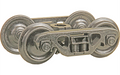 Kadee #973 Barber® S-2 Roller bearing Metal Trucks with 33" Smooth Back Metal Wheels 1 Pair G Scale