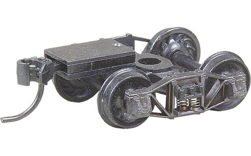 Kadee #503 Arch Bar Trucks with Ready-to-Mount Couplers 33" Ribbed Back Wheels Metal Fully Sprung HO Scale