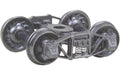 Kadee #551 HO Scale Arch Bar Self Centering Trucks with 33" Ribbed Back Wheels Metal Fully Sprung HO Scale