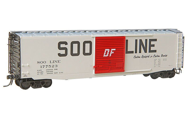 Kadee #6128 SOO Line #177523 RTR 50' PS-1 Boxcar HO Scale