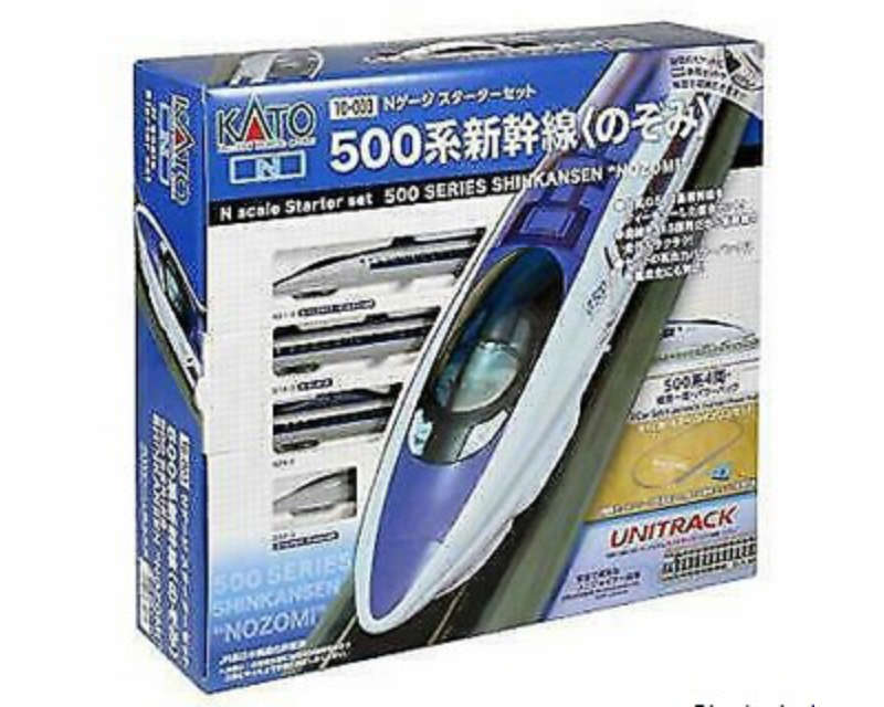 Kato 10-003 500 Series Shinkansen “Nozomi” Starter Set N Scale