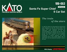 Kato 106-083 Santa Fe Super Chief 8 Car Set N Scale