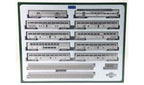 KATO 106-084 AT & SF 'El Capitan' 10 Car Set N SCALE