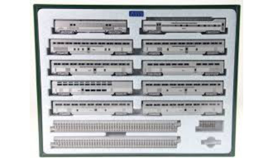 KATO 106-084 AT & SF 'El Capitan' 10 Car Set N SCALE